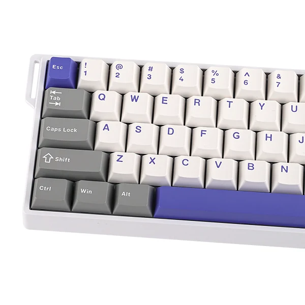 AULA WIN60 HE MAX Grey&White&Blue (Magnetic Switch)