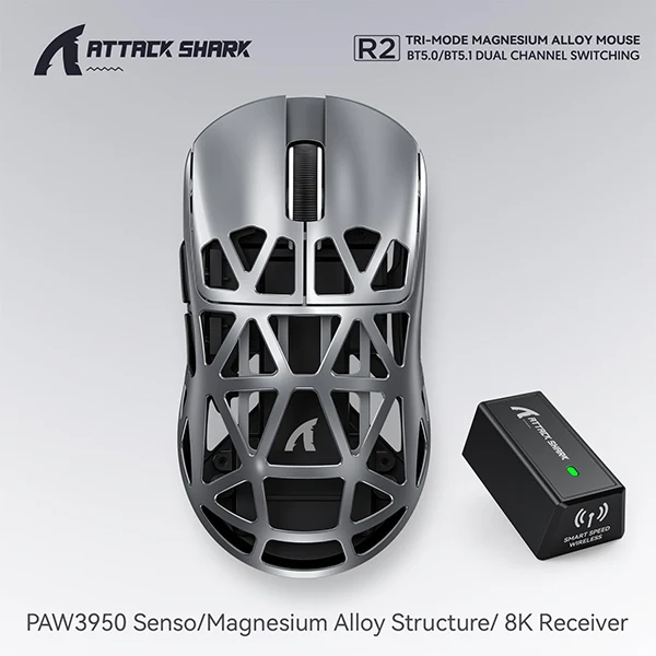 ATTACK SHARK R2 (Grey)