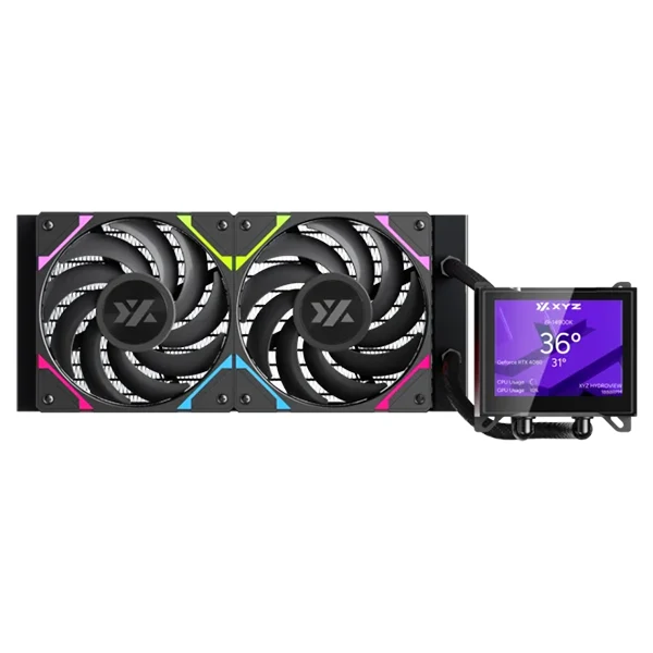 XYZ HYDROVIEW 240 AIO RGB Noir