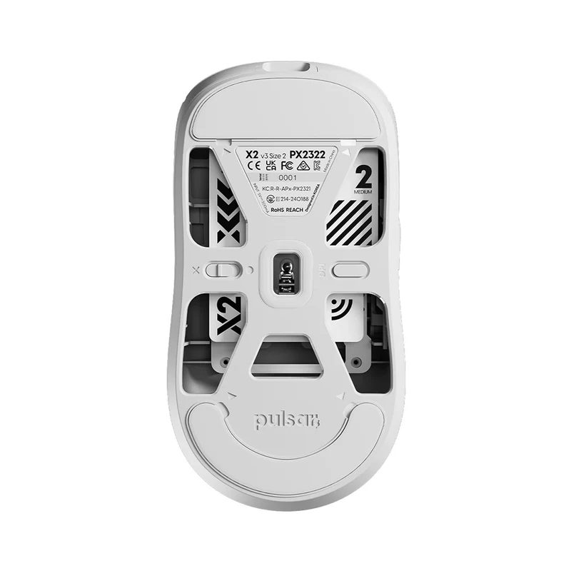 Pulsar X2 V3 Wireless White