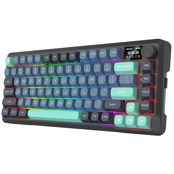 Redragon K724 Pro LCD Wireless (Dark Jade)