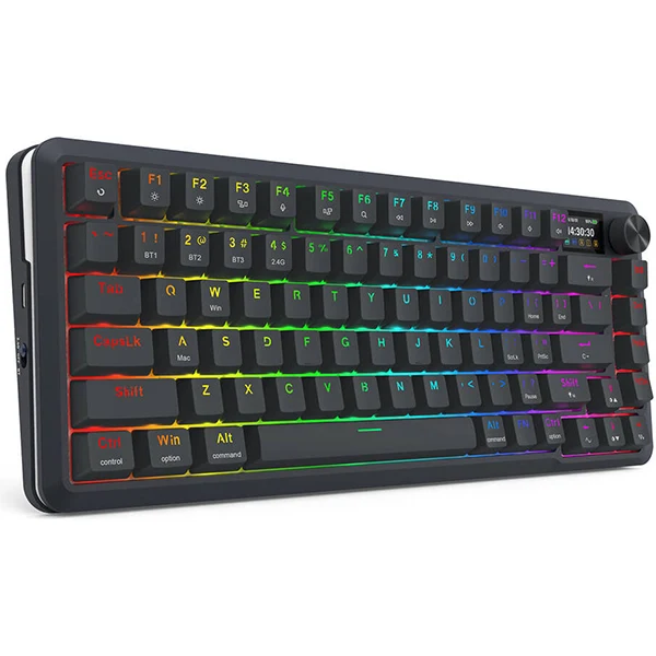 Redragon K708 Pro LCD Wireless (Black)