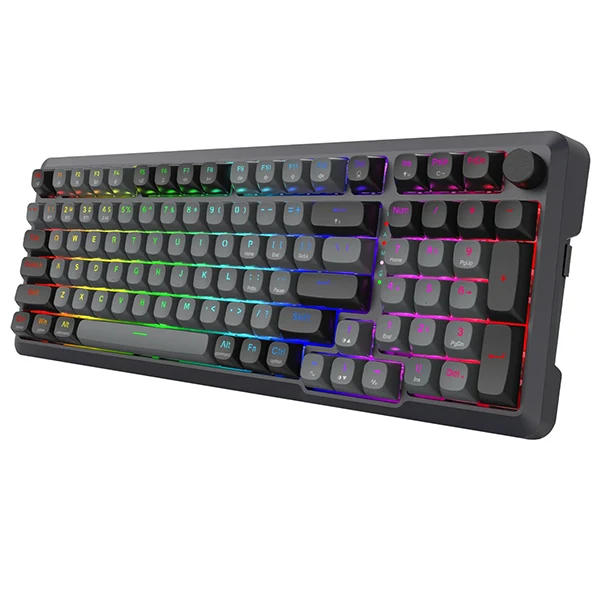 Redragon K688 Pro Wireless (Black/Gray)