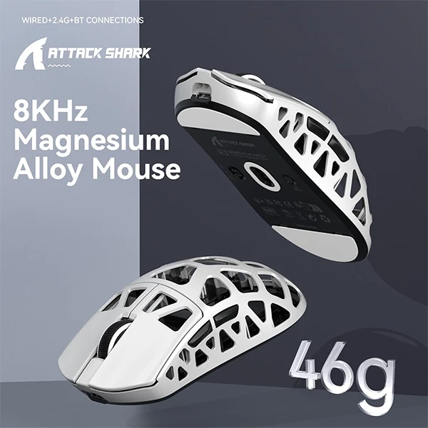 ATTACK SHARK R3 (White)