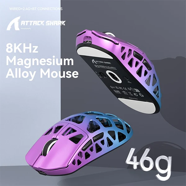 ATTACK SHARK R3 (Purple&Blue)