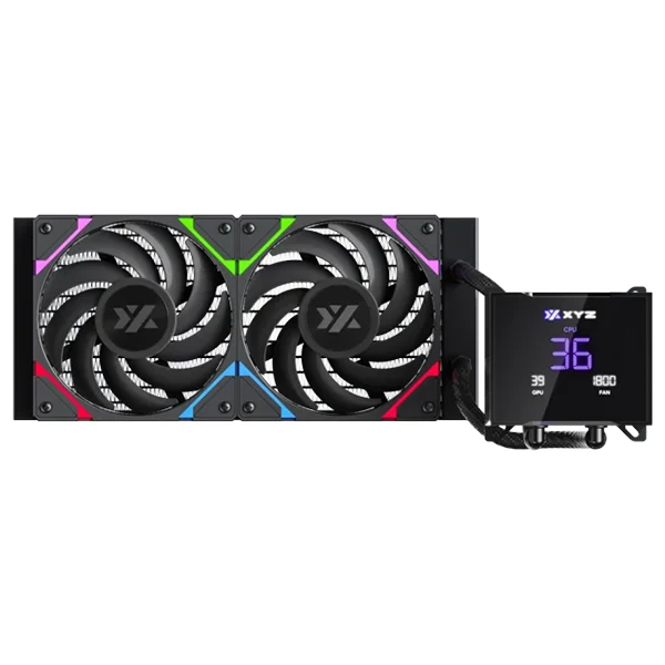 XYZ HYDROTEMP 240 AIO RGB Noir