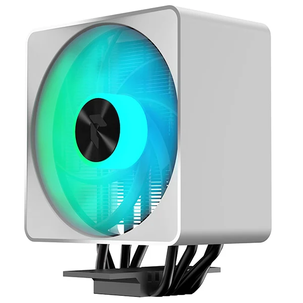 APNX AP1-V High Performance 5 Pipe CPU Air Cooler (White)