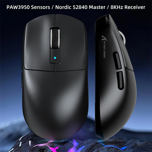 ATTACK SHARK R6 Black