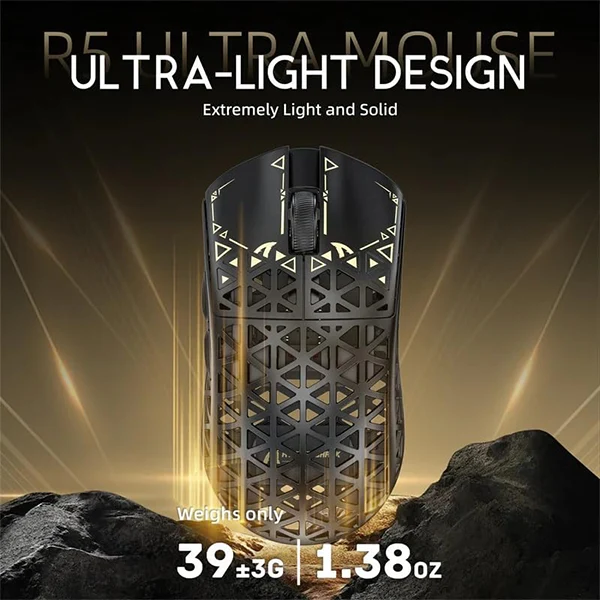 ATTACK SHARK R5 Ultra Black