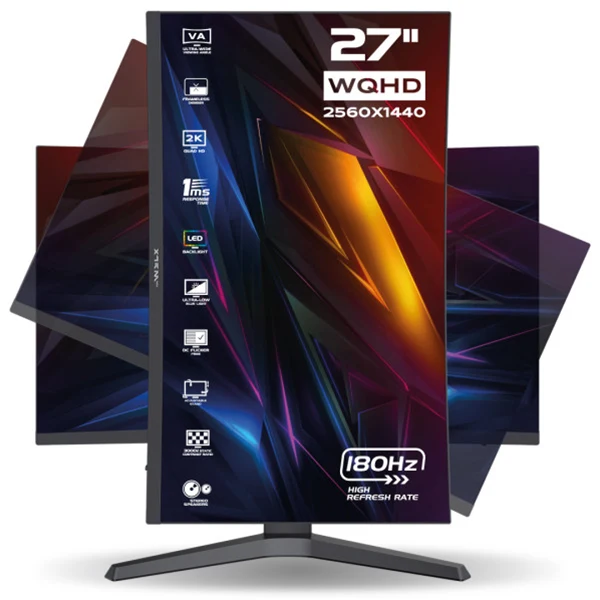 XTRMLAB X27G18VCQ 27" 180Hz Curved 2K