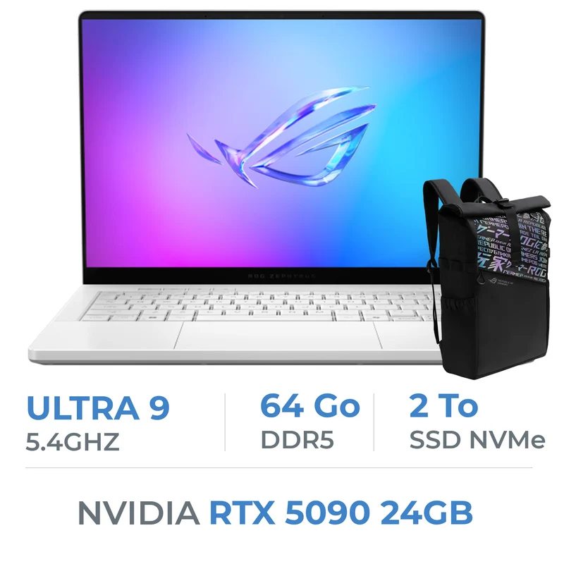 Asus ROG Zephyrus G16 (2025) Ultra 9-285H/64GB DDR5/2TB SSD/RTX 5090/16" 240Hz OLED
