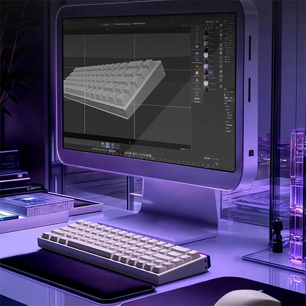 Madlions NANO 68 White Side Print (Magnetic PRO Switch)