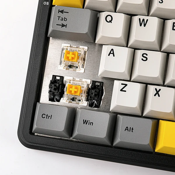 Ajazz ak680 max Grey (Magnetic Switch) Wired