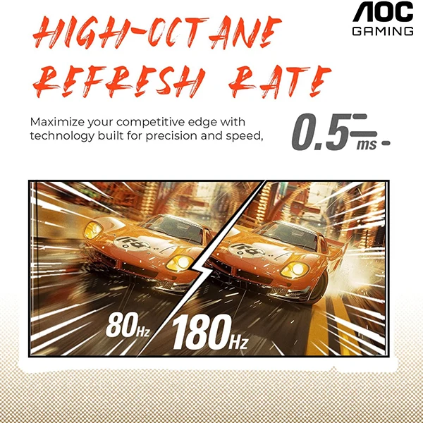 AOC C27G4H 27" 180Hz 0.5ms FHD Curved