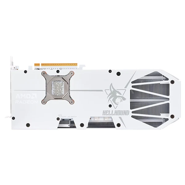 PowerColor Hellhound Spectral White AMD Radeon RX 9070 XT 16GB OC