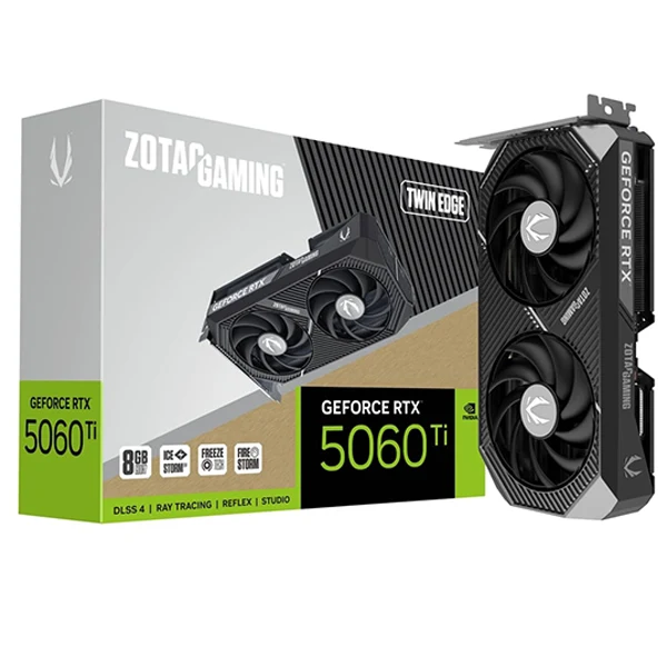 ZOTAC GAMING GeForce RTX 5060 Ti 8GB Twin Edge