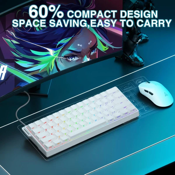 Aula WIN60 HE WHITE (Magnetic Switch)