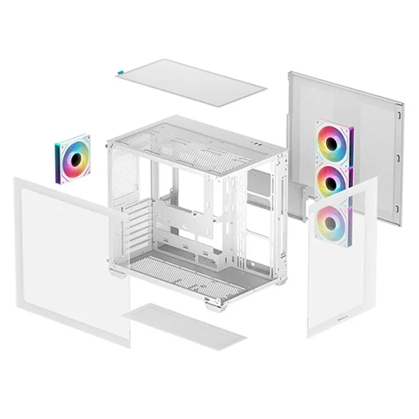 DeepCool CG530 4F Blanc