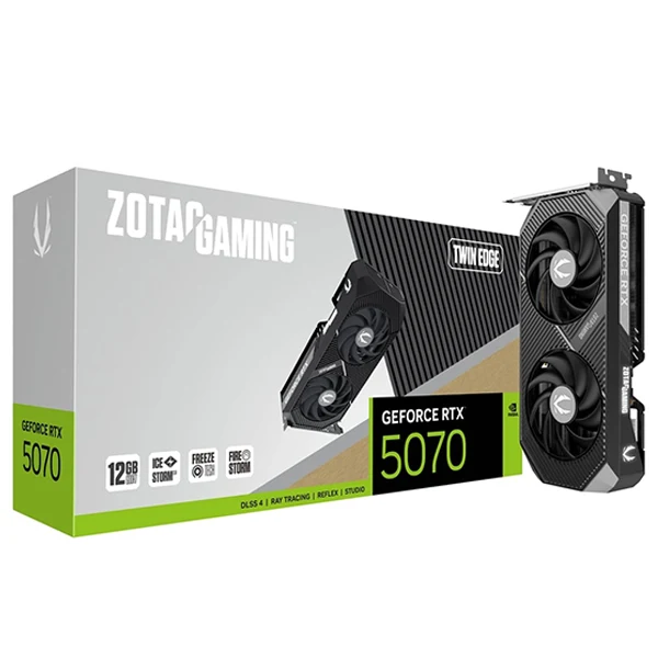 ZOTAC GAMING GeForce RTX 5070 Twin Edge