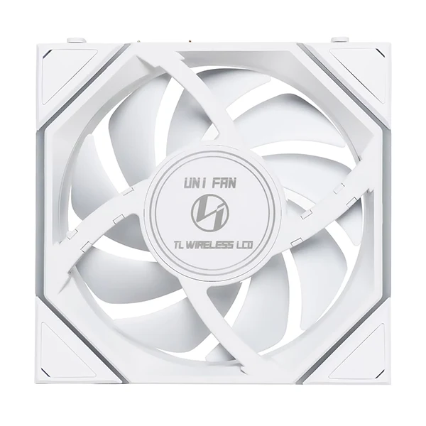 Lian Li Uni Fan TL-LCD 120 Wireless Reverse Blanc (Pack de 3)