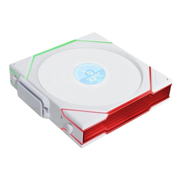 Lian Li Uni Fan TL Wireless LCD 120 Blanc (Pack de 3)