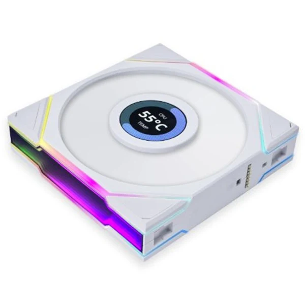 Lian Li Uni Fan TL Wireless LCD 120 Blanc