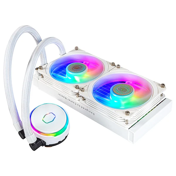 Cooler Master MasterLiquid PL240 FLUX Blanc
