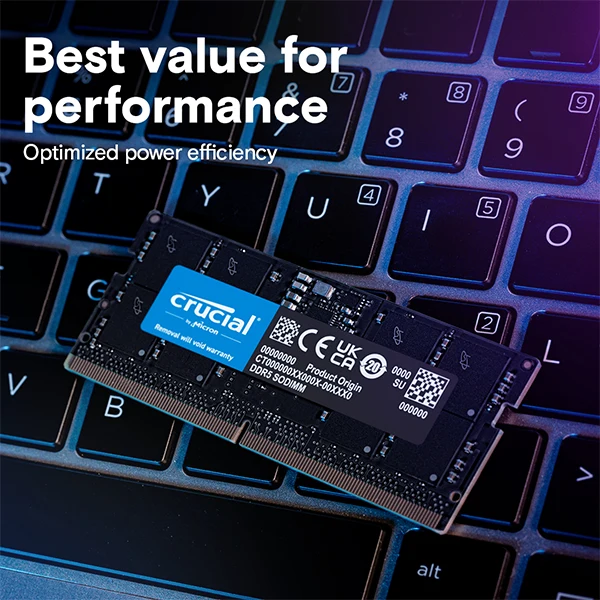 Crucial SO-DIMM 16GB DDR5 5600MHZ CL46