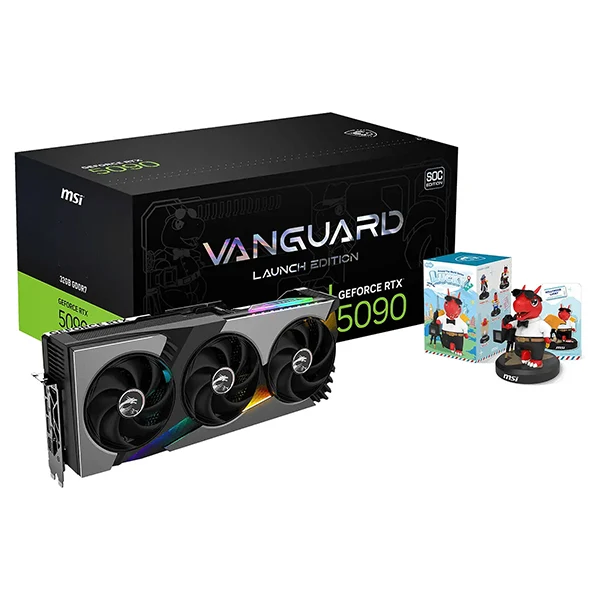 MSI GeForce RTX 5090 VANGUARD SOC LAUNCH EDITION 32GB GDDR7
