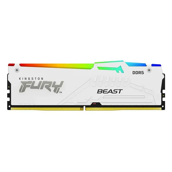 Kingston FURY Beast RGB 64 Go (2 x 32 Go) DDR5 6000 MHz CL30 Blanc