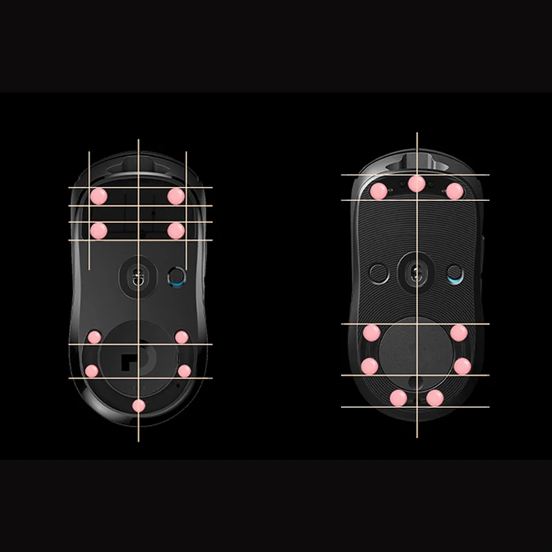 EspTiger YanZi Skates Universal DIY Dots Pink