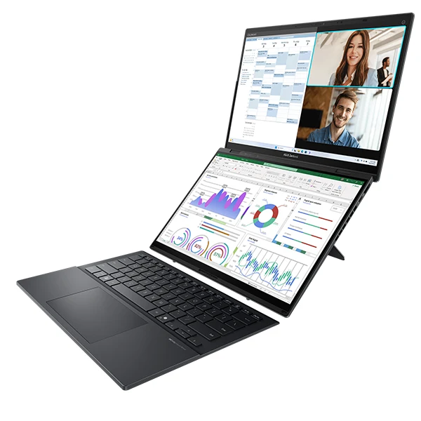 ASUS ZENBOOK DUO UX8406CA-PZ043W Intel Ultra 9-185H/32Go DDR5/1TB SSD/14" 3K OLED