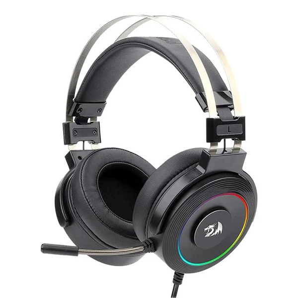 Redragon H320 Lamia RGB Wired Gaming Headset + Stand