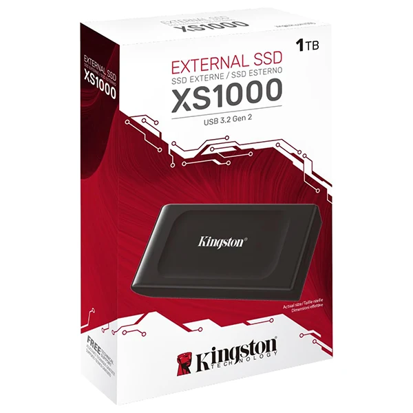 Kingston XS1000 USB 3.2 1TB Black