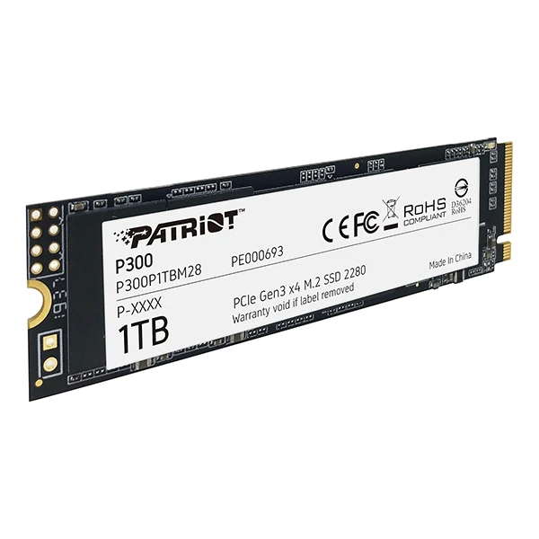 PATRIOT P300 M.2 PCIE NVME 1TB SSD