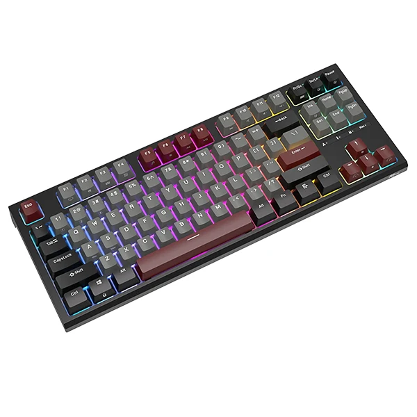 Royal Kludge RKR87 RGB Red Switch (RED-BLACK)