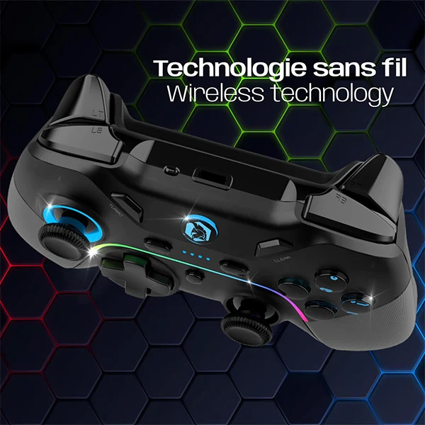 EMPIRE GAMING PCS3 Manette de Jeu Sans Fil