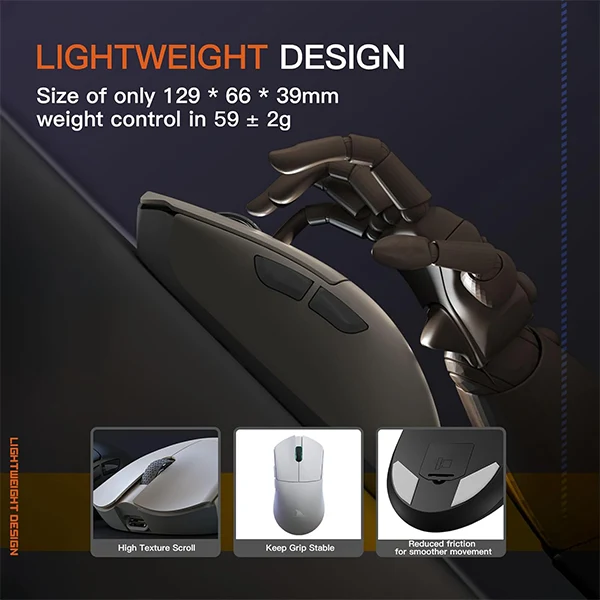 Darmoshark M3 Wireless (White)