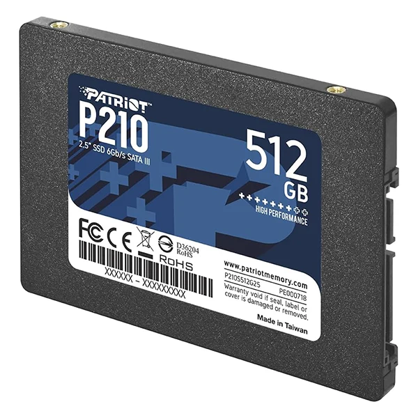 Patriot P210 512GB SSD SATA III 2.5"