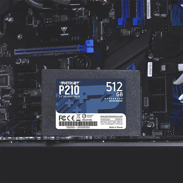 Patriot P210 512GB SSD SATA III 2.5"