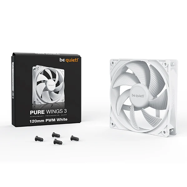 be quiet! Pure Wings 3 120mm PWM (White)