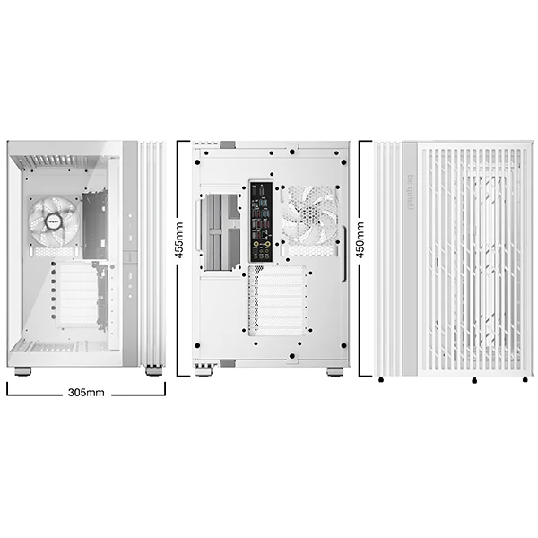 be quiet! Light Base 600 LX Blanc