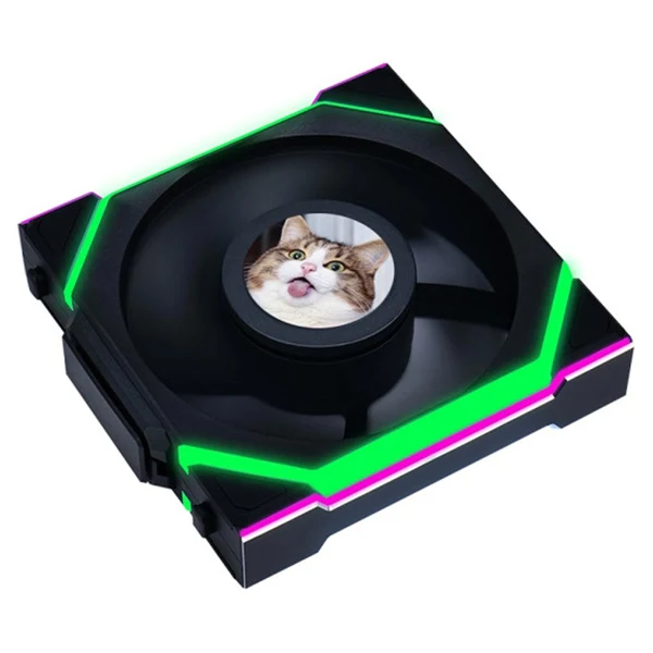 Lian Li Uni Fan SL Wireless LCD 120 Reverse Blade Noir (Triple Pack)