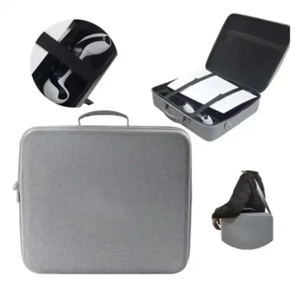 Sac De Rangement Pour Console PS5 (Gris)