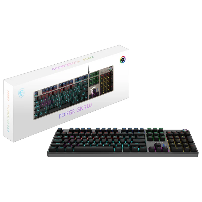 MSI Forge GK310 Red Switches
