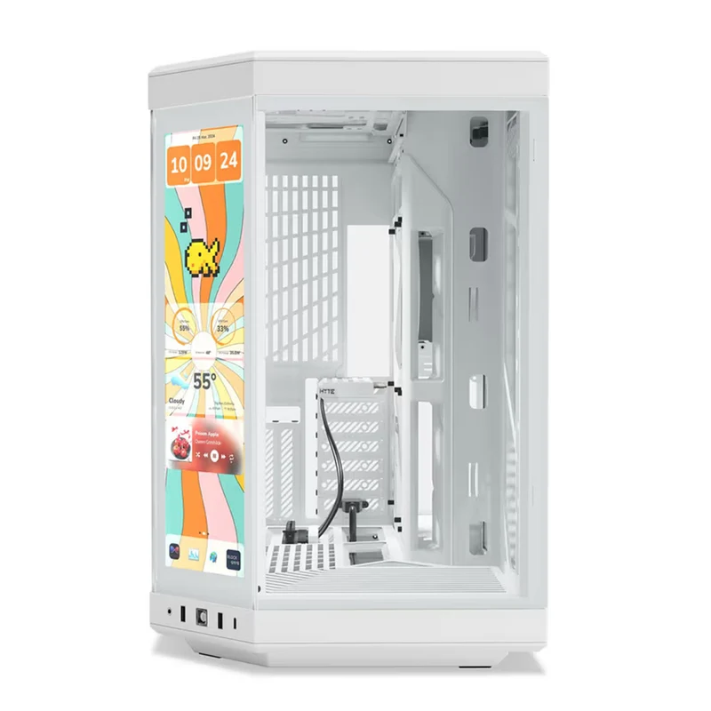 Hyte Y70 Touch Infinite Blanc 14.9″