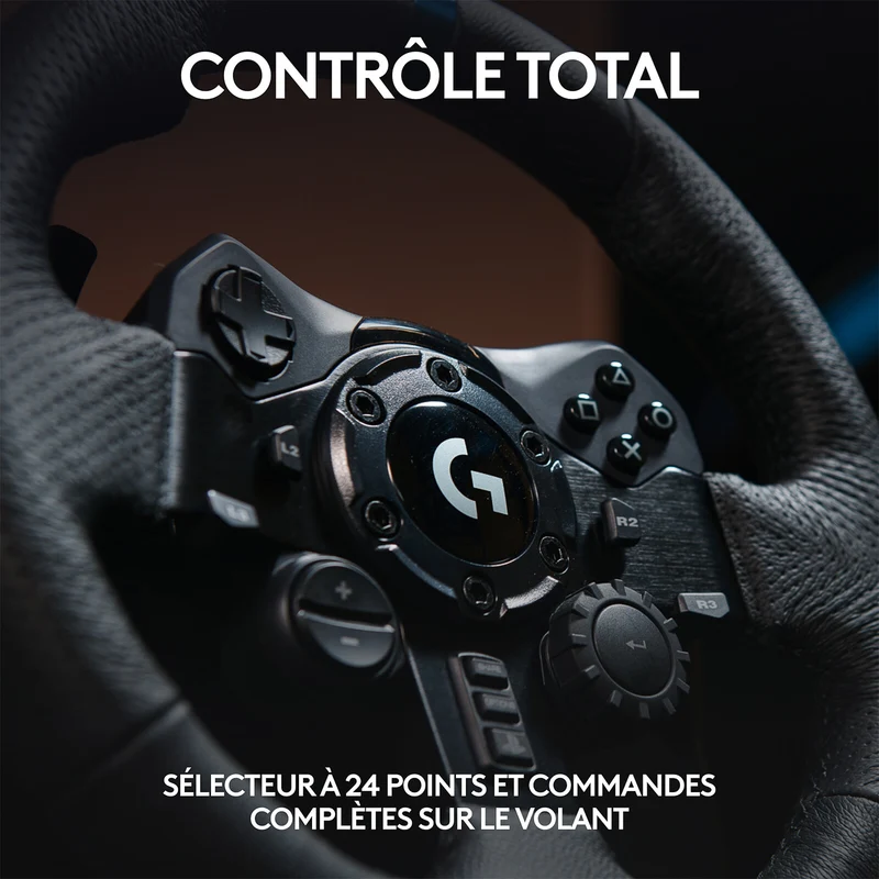 Pack Logitech G923 (PC / PlayStation) + Shifter Gratuit