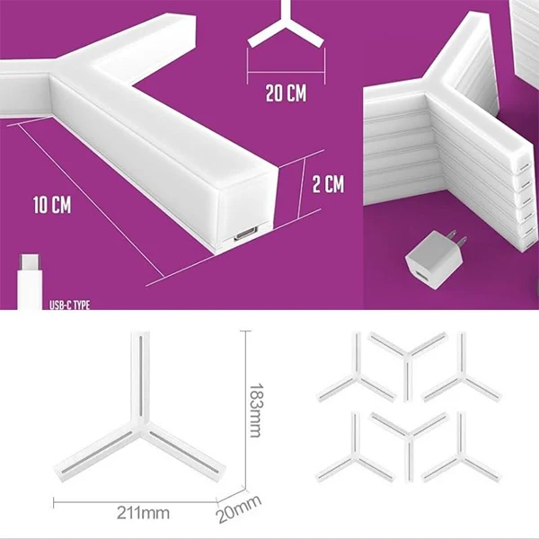 Glide Y Wall Lights ( 7 pièces )