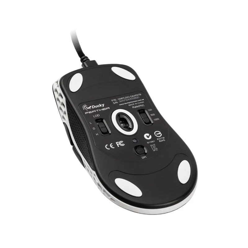 Ducky Feather Omron Black / White