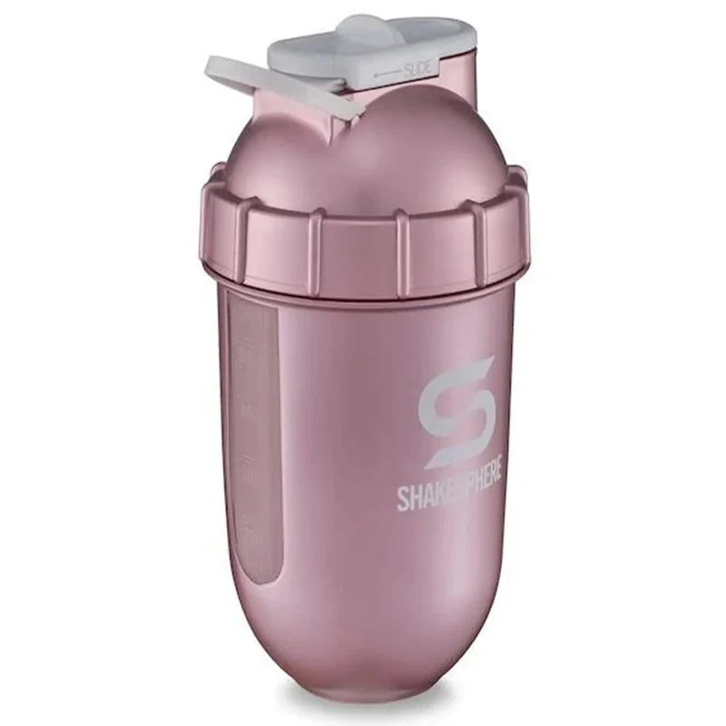 ShakeSphere Tumbler View Pink Logo White